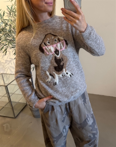 PRE SALE // Marta du Chateau - MDCCoraline Strik - Beige Melange